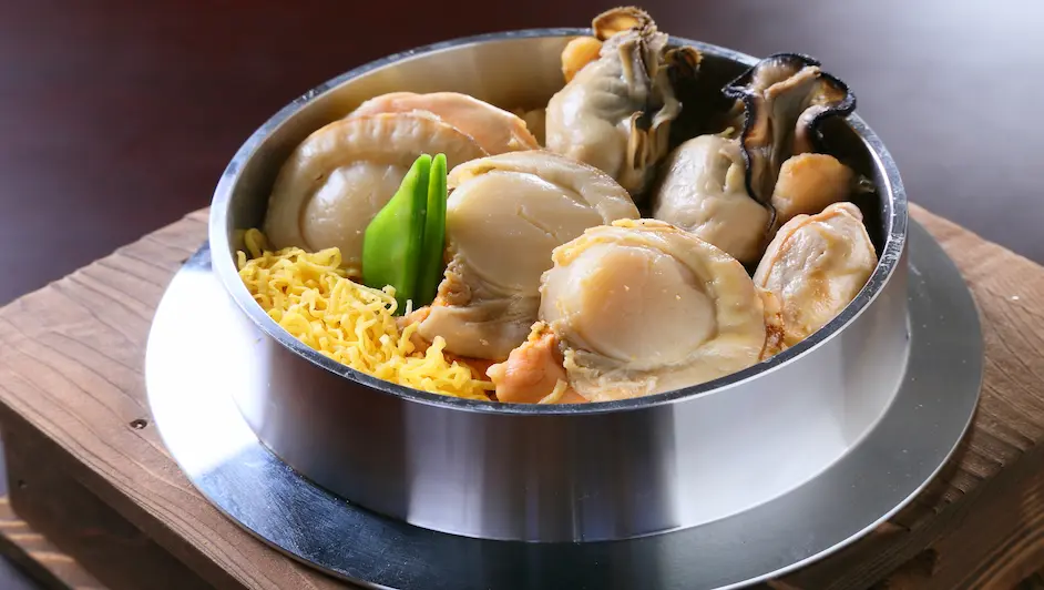 北海釜飯・海鮮銀しゃり ふく亭 新千歳空港店の和膳セット