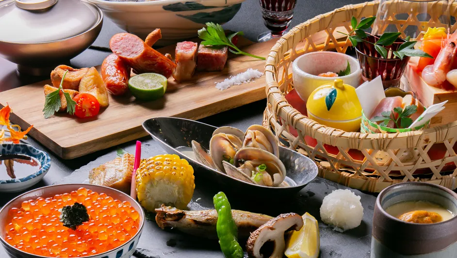 炭焼処 きたぐにの和膳セット