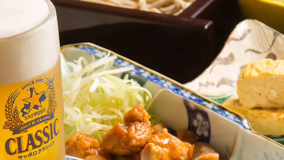 北海道十割 蕎麦群 ル・トロワ店の和膳セット
